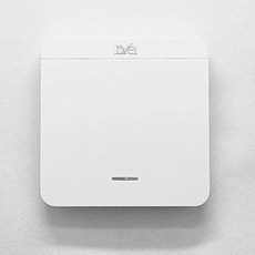 簡約圓形輕觸式開關，易於安裝，適用於多種燈具, 1個