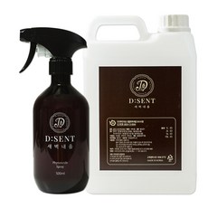 새벽내음 던센트 잎편백수 천연 피톤치드 원액, 1개, 2L