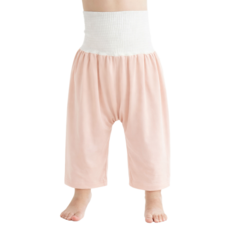 HO-OH 아기 입는 방수패드 유아소변훈련 배변훈련 방수바지, 1개, 베이비 핑크