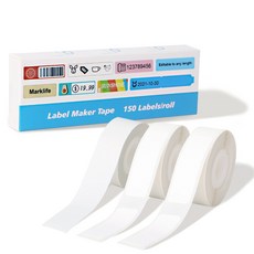 [당일출고]레터치 p12 미니 라벨프린터기 전용 라벨지, 1세트, 3롤묶음