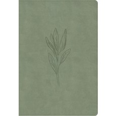 (영문도서) NASB Super Giant Print Reference Bible Sage Suedesoft Leathertouch Imitation Leather, Holman Bibles, English, 9798384525400