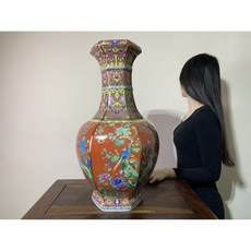 景德鎮陶瓷落地大花瓶 傳統工藝擺件, 景德鎮瓷器