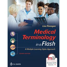 (영문도서) Medical Terminology in a Flash: A Multiple Learning Styles Approach: A Multiple Learning Styl... Paperback, F. A. Davis Company, English, 9780803689534