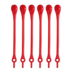 圓頭彩色懶人鞋帶 多色可選 彈性矽膠免綁鞋帶 兒童成人通用, 1個