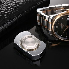 피젯스피너 오래도는 피젯스피너 스트레스 해소 집중력, W2 비자 - 스텐 - 오로라 실버, 1개