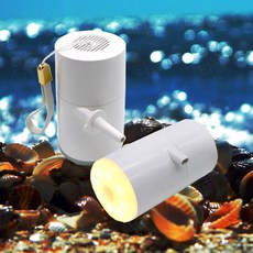 티플 휴대용 USB 충전식 전동 에어펌프 랜턴, 화이트, 1개