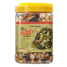 웰넛 자연두레 너츠하임 믹스넛 레드 용기, 1kg, 1개