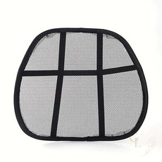 메쉬 통풍 허리쿠션 차량 의자 등받이쿠션, 1개, 상세페이지 참조
