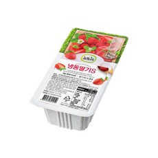 [소담푸드] 뉴뜨레 냉동딸기S / 중국산 가당딸기 딸기청 드라이아이스포장, 1kg, 5개