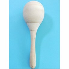 마라카스 소 귀로쉐이크 원목악기 에그쉐이커 만들기재료 악기꾸미기, 단품, 단품, 1개