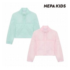 네파키즈키즈 걸스 셔링 슬리브 자켓_KL406011186452