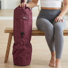 에코리즈 테이크 요가쌕 요가가방 요가 가방 요가색 요가매트, 버건디