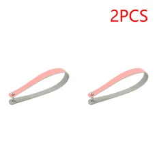 로드자전거가방 1-5PCS 소 가죽 당김 스트랩 벨트 브롬톤 접이식 자전거 용 퀵 릴리스 로프 블록 가방 전면 캐리어, [03] Pink 2pcs