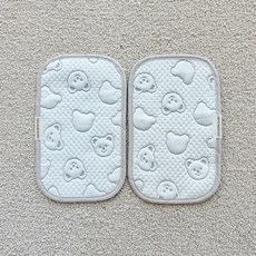 달콤베이비 듀라론-아기띠 유모차 침받이 4종, 1개, 카시트&유모차침받이(세로)