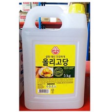 대량 말통 올리고당 5000g/3개 업소용 대용량 식당, 없음, 3개, 5kg