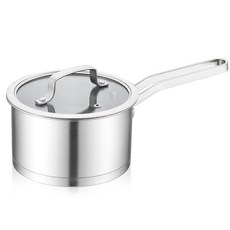 [청년주방] 인덕션 스텐냄비, 1개, 편수, 16cm