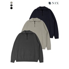 국내매장판 NIX유니 CA 반넥지퍼 풀오버 FNRWCWA703P 128157 닉스