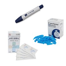 나이팅게일 무통 사혈기 + 란셋 100 + 알콜솜 100 + 사은품밴드 사혈침 채혈용품, 1세트, 1개