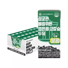 성균관생활건강 뼈를 위한 검은콩 고칼슘 두유 달콩, 190ml, 24개