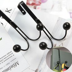 방문 2way 고정 소품 옷 모자 가방 걸이 1P 템 의류걸이 옷걸이 모자걸이 아이템 수건걸이