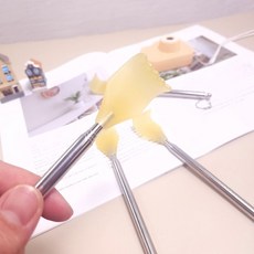 볼펜형 접이식 등긁개 스테인레스 4단확장효자손 효자손, 1개, 없음