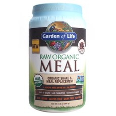 Garden of Life Raw小麥奶昔粉 巧克力可可風味, 1罐, 986g