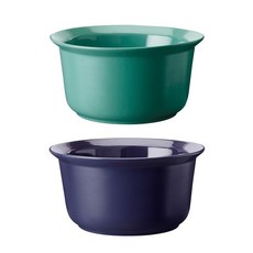 【丹麥 RIG-TIG】Cook & Serve 調理盆24cm - 雙色可選 (可微波、洗碗機) WUZ屋子, 藍, 1個