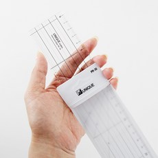 JSTrading 유니크 패치워크 시접자 퀼트자 퀼팅자, 15cm, 1개