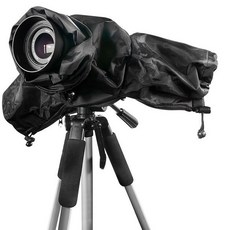 단초점 렌즈 레인커버 DSLR 카메라 방수커버, 01. 블랙, 1개