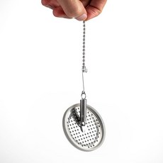 虹吸式咖啡壺過濾器 免濾布不鏽鋼過濾網 酒精燈虹吸壺通用配件, 2個裝【虹吸壺-新款不鏽鋼濾網, 1個