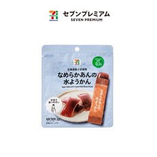 일본 세븐일레븐 프리미엄 편의점 부드러운 팥 물 젤리 15g x 4개입, 60g