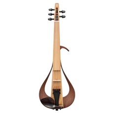 YAMAHA YEV105PRO NBR & 야마하 일렉트릭 바이올린 내츄럴 브라운 풍부한 울림, 1개