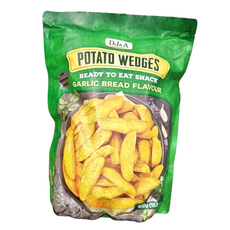 DJ&A 디제이앤에이 호주 비건과자 포테이토 웨지 감자 스낵 450g (갈릭맛) 원물 야채칩 식이섬유 건강간식, 1개