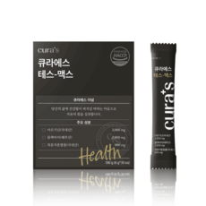 큐라에스 테스맥스 초고함량 아르기닌 블랙마카 복분자혼합물, 3개, 180g