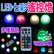 放風Fun Feng LED七彩遙控燈，多種顏色，防水設計，遙控操作氣氛燈, 額外加買遙控燈(燈1個)