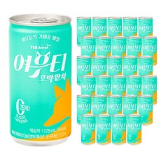 티트리트 여우티 호박팥차 캔, 30개, 175ml