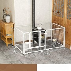 캠핑난로가드 화목난로안전망 난로펜스 도어 안전가드, 화이트 100 x 50x50 6패널 포함, 기본 색상