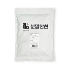 오케이 한천가루 분말 국내제조 식물성, 1개, 1kg