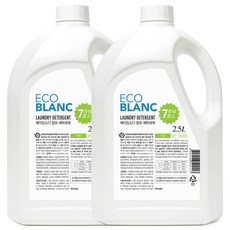 에코블랑 베이킹소다 세탁세제 무향, 2.5L, 2개