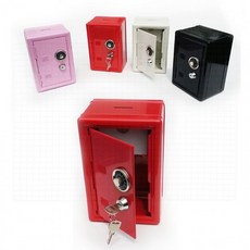 스펠로 도난방지 여행용 소형 미니 금고 + 여권케이스, 핑크