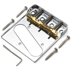 사퓨 이중 적재 기타 브릿지측면 절단형 및 보상된 황동 새들 TL 기타용 USA