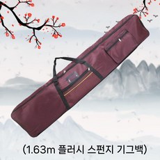 휴대용 가야금케이스 거문고 수납 보관 하드 어깨끈 1개, 163cm 스폰지 두꺼움