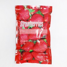 선인 냉동딸기 칠레산 아이스박스+드라이아이스포함, 1kg, 1개