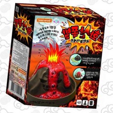 도너랜드 화산폭발 과학놀이세트 과학실험키트 어린이 교육용 완구, 1개