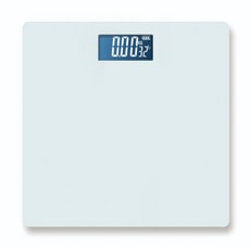 아띠 사각 LCD 디지털 체중계, 화이트, 2개