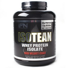 IFORCE NUTRITION Isotin 乳清分離蛋白紅絲絨蛋糕, 1個, 2.3 公斤