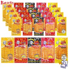 예이니식품 벤토 어포12g 인기5종 갈릭&스파이시 5개+바베큐&스파이시 5개+앵그리&스파이시 5개+스위트&스파이시 5개+허니&버터 5개 (총25개), 25개, 12g