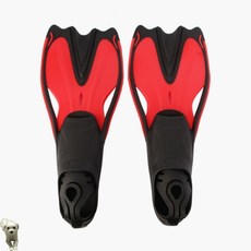 7day 고탄력 오리발(레드)(230-235mm) 수영 오리발, 상세페이지 참조, 상세페이지 참조