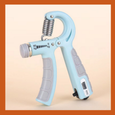 시나마켓 강도조절 카운팅 악력기, 몬스터 악력기 Blue, 1개