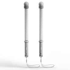 메인워크 가정용 강도조절 배틀로프 홈트 크로스핏 유산소 전신 로프 운동기구, 그레이